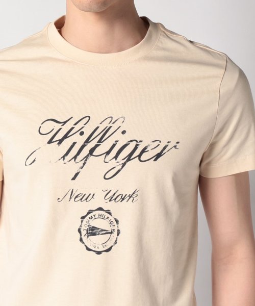 TOMMY HILFIGER(トミーヒルフィガー)/フェードスクリプトロゴプリントTシャツ/img07