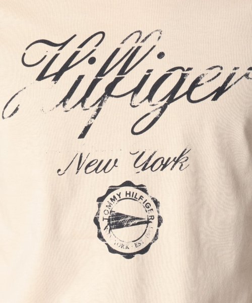 TOMMY HILFIGER(トミーヒルフィガー)/フェードスクリプトロゴプリントTシャツ/img11