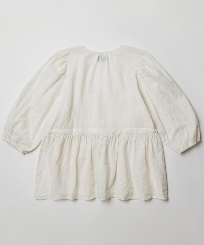 トレック販売店 papier/パピエ/Linnen gown/リネンガウン カットソー・Tシャツ フレンチリネン 3WAY変形ニット/カーディガン アグレアーブル Agreable
