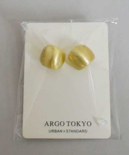 ARGO TOKYO(アルゴトウキョウ)/【SILVER925針】G10 Coating Matte Ball Earring 26123 ゴールドコーテイングマットボールイヤリング　イヤリング　ピアス/img12