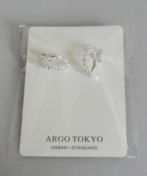 ARGO TOKYO(アルゴトウキョウ)/【SILVER925針】Comb Design Earring 26126 コンビデザインイヤリング　コンビ　イヤリング　ピアス　ゴールド　シルバー　メッキ/img07