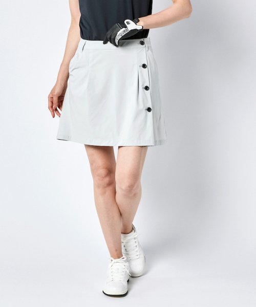 Munsingwear(マンシングウェア)/『STANDARD』2WAYストレッチラップスカート(42cm丈)(2WAYストレッチ/UV CUT(UPF30)/吸汗)/img07