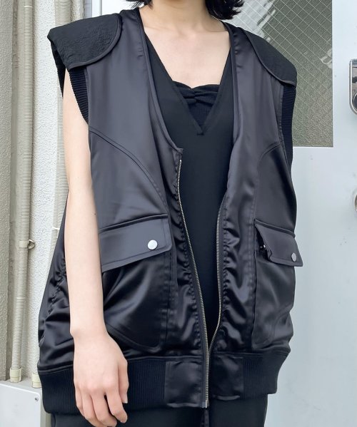 led.tokyo(レッドトーキョー)/QUILTING MILITARY VEST/img19