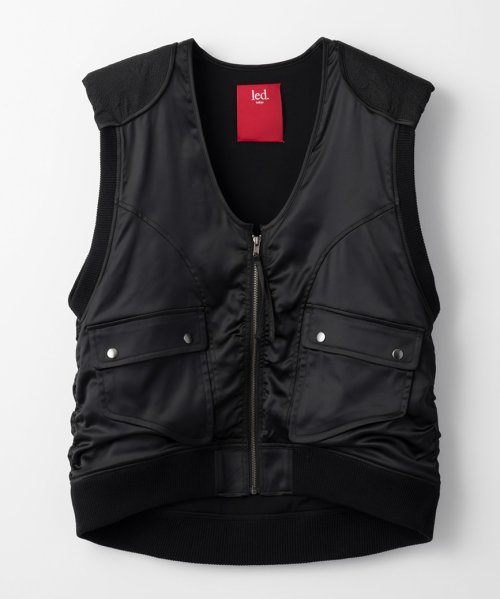 led.tokyo(レッドトーキョー)/QUILTING MILITARY VEST/img25