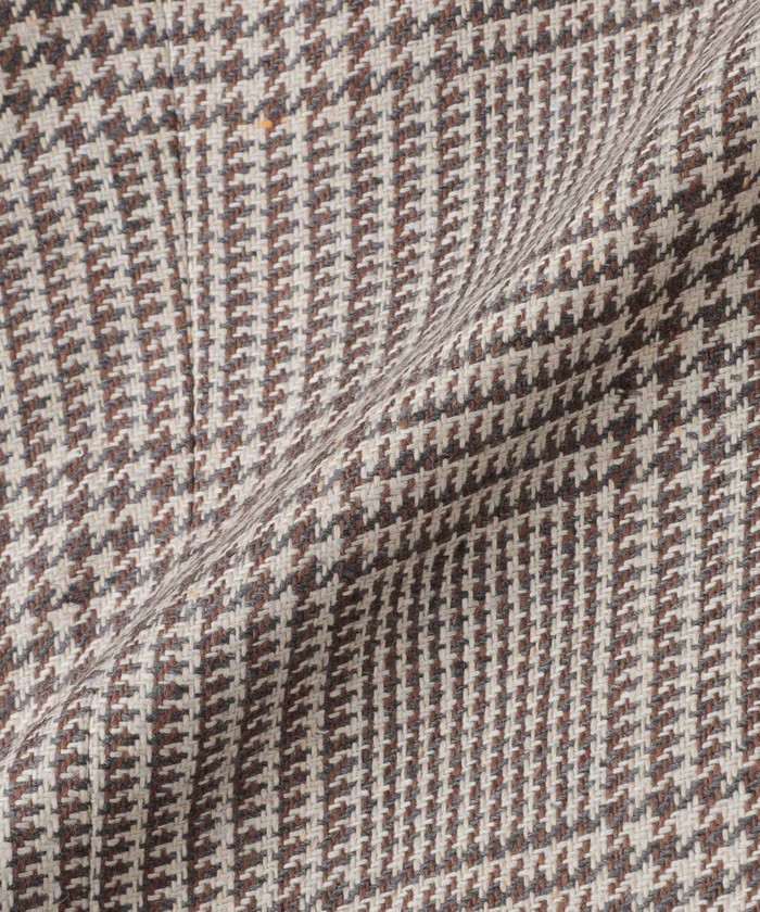 セール】絹ツイードグレンチェックジャケット(505183229) | MACKINTOSH