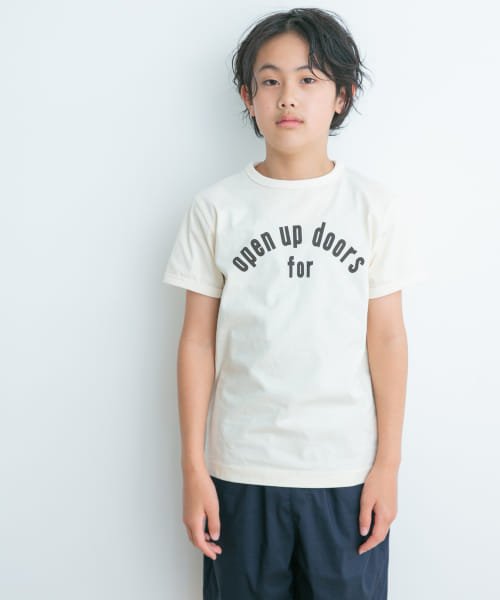 URBAN RESEARCH DOORS（Kids）(アーバンリサーチドアーズ（キッズ）)/『WEB/一部店舗限定サイズ』パイピングロゴTシャツ(KIDS)/img12