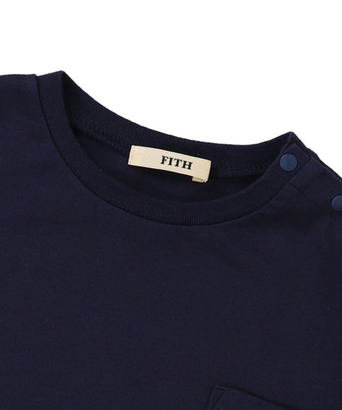 FITH(フィス)/ベビー スーピマ天竺 ポケット 半袖Tシャツ/img02