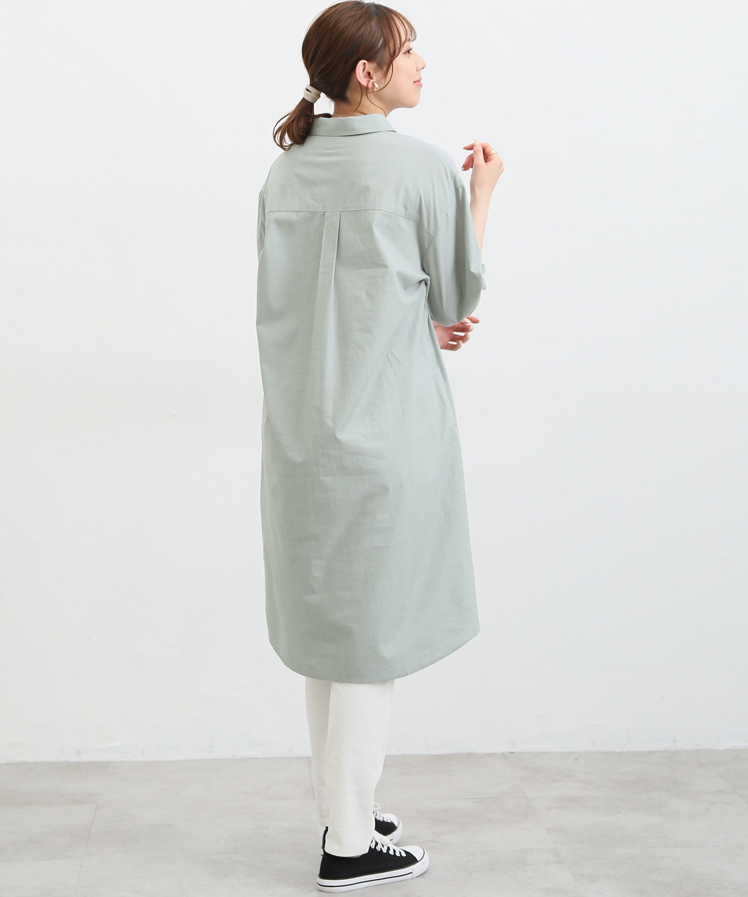 買取り実績 - SEMICOUTURE シャツワンピ 新品未使用 - 新座買蔵:6852円