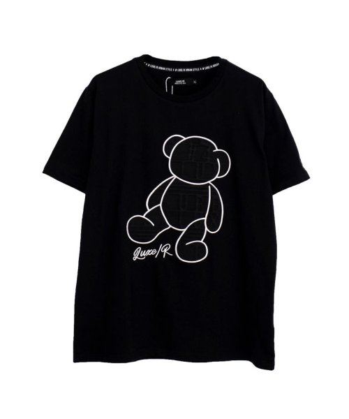 SB Select(エスビーセレクト)/LUXE/R ふくれジャガードベア半袖Tシャツ/img13