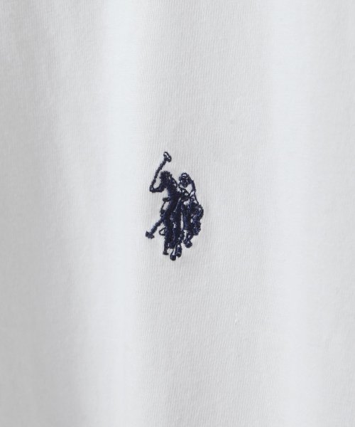 ZIP FIVE(ジップファイブ)/U.S. POLO ASSN. 天竺ワンポイント刺繍半袖Tシャツ/img02