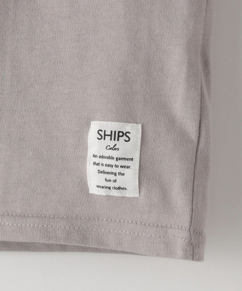 SHIPS Colors  KIDS(シップスカラーズ　キッズ)/SHIPS Colors:〈洗濯機可能〉ハブラシステッチTEE(80～130cm)/img04