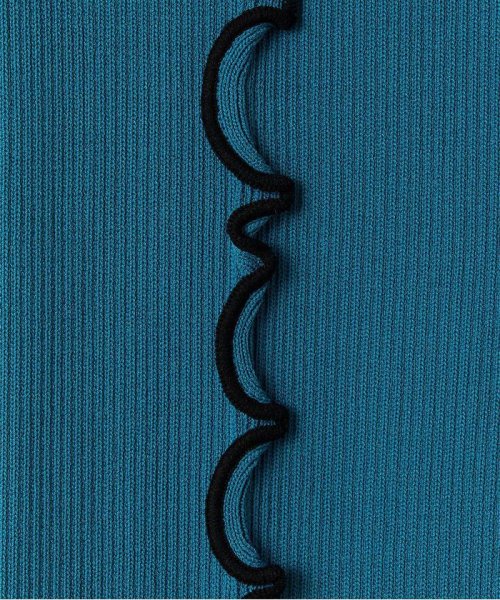 LHP(エルエイチピー)/soduk/スドーク/colored stitch slit knit trousers/カラーステッチニットトラウザーズ/img02