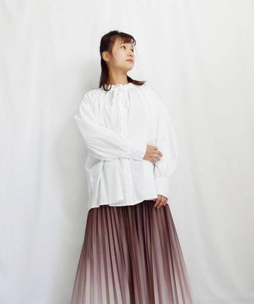 ARGO TOKYO(アルゴトウキョウ)/Discolor Accordion Pleats Skirt 222018 変色アコーデイオンプリーツスカート/img16