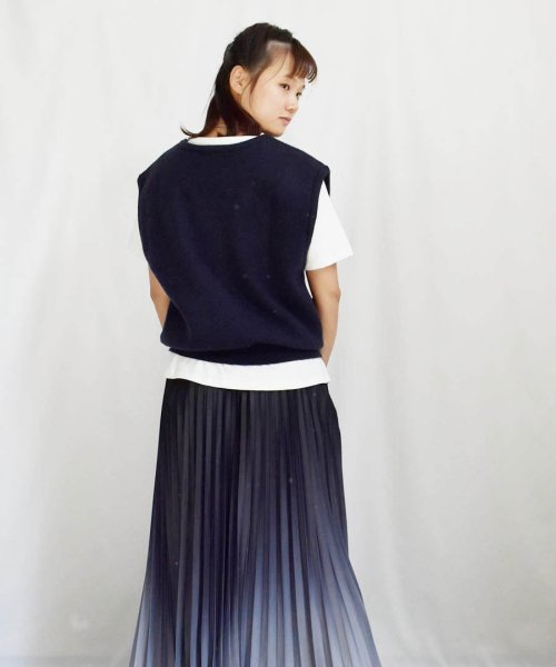 ARGO TOKYO(アルゴトウキョウ)/Discolor Accordion Pleats Skirt 222018 変色アコーデイオンプリーツスカート/img24