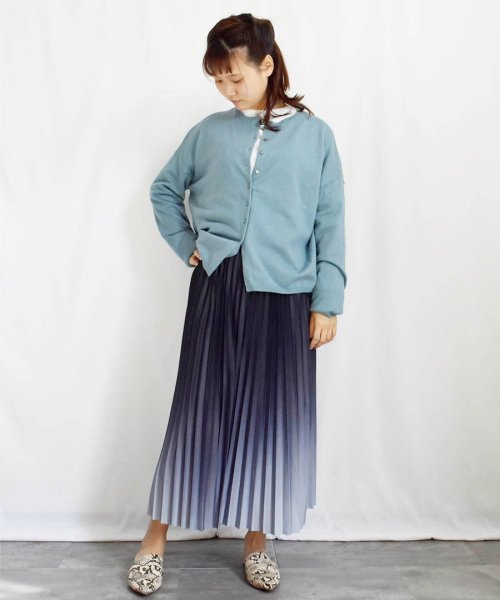 ARGO TOKYO(アルゴトウキョウ)/Discolor Accordion Pleats Skirt 222018 変色アコーデイオンプリーツスカート/img44