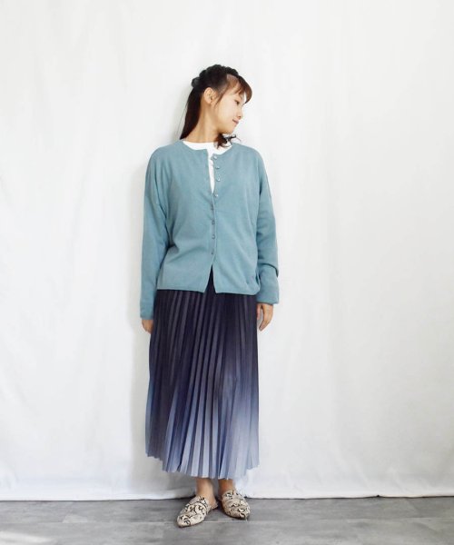ARGO TOKYO(アルゴトウキョウ)/Discolor Accordion Pleats Skirt 222018 変色アコーデイオンプリーツスカート/img49
