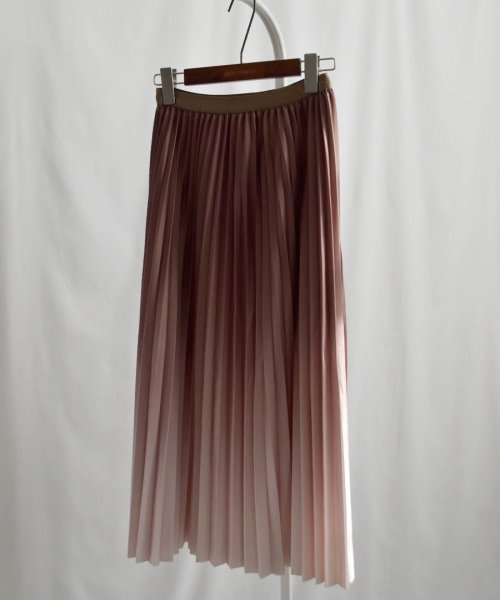 ARGO TOKYO(アルゴトウキョウ)/Discolor Accordion Pleats Skirt 222018 変色アコーデイオンプリーツスカート/img57