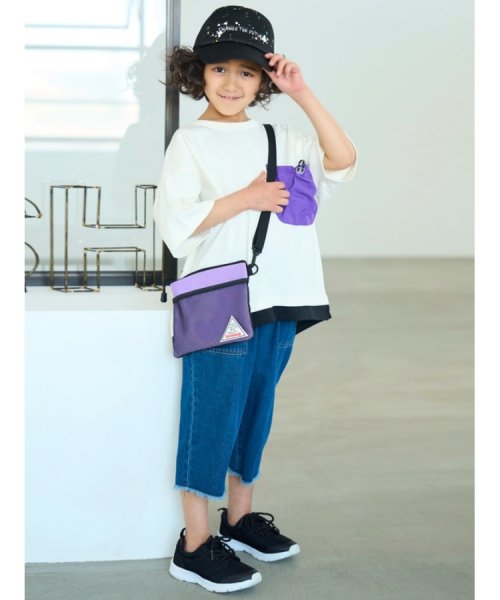 SHOO・LA・RUE(Kids) (シューラルーキッズ)/配色サコッシュ/img14