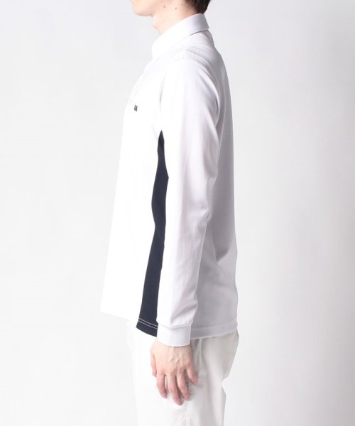 Munsingwear(マンシングウェア)/接触涼感鹿の子テーラーカラー長袖シャツ【アウトレット】/img01