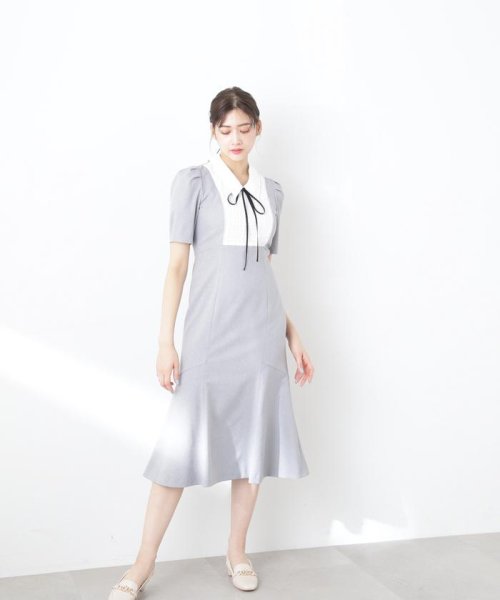 JILL by JILL STUART(ジル バイ ジル スチュアート)/レースキリカエエリツキワンピース/img14