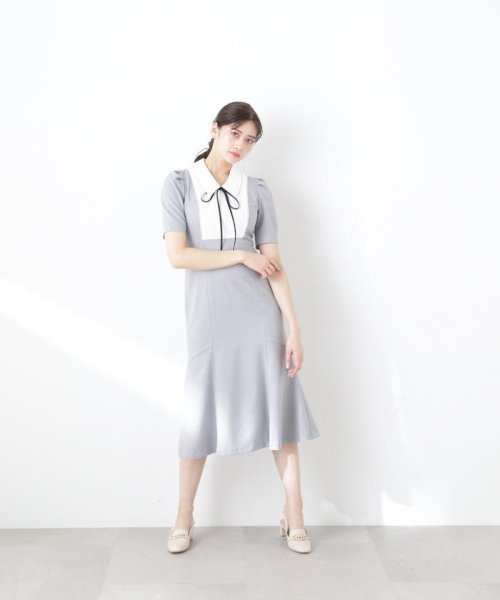 JILL by JILL STUART(ジル バイ ジル スチュアート)/レースキリカエエリツキワンピース/img17