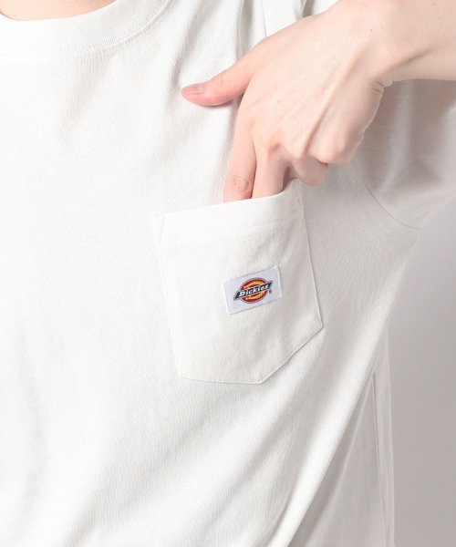 Dickies(Dickies)/【Dickies】ディッキーズ ワンポイント ミニワッペン ポケット付き半袖Tシャツ/シンプル/ワーク/アメカジ/定番/ユニセックス/img04