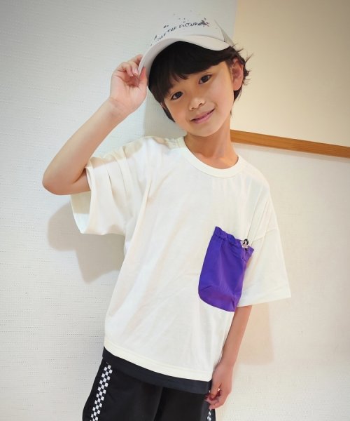 SHOO・LA・RUE(Kids) (シューラルーキッズ)/ペイントメッシュCAP/img06