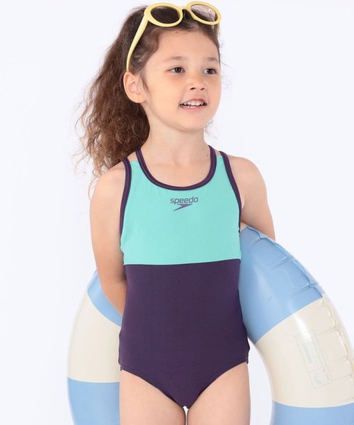 SHIPS KIDS(シップスキッズ)/Speedo:90～120cm /〈UVカット〉Girls Suit/img01