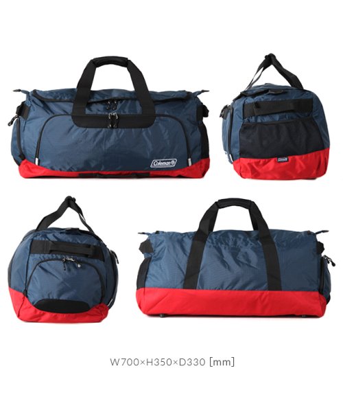 Coleman(Coleman)/コールマン ボストンバッグ 80L Coleman CBD4111 メンズ レディース 林間学校 修学旅行/img03