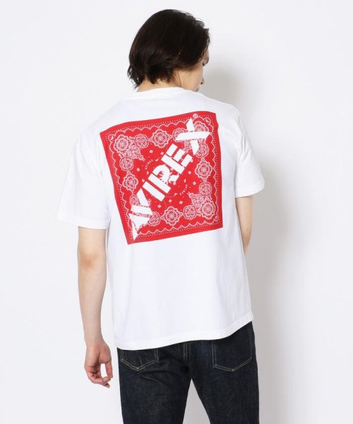 AVIREX(AVIREX)/バンダナプリント ボックスロゴ Tシャツ/BANDANA PRINT T－SHIRT/img20