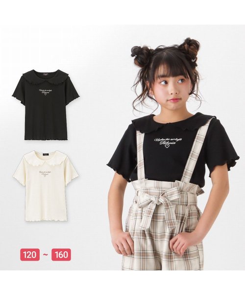 MAC HOUSE(kid's)(マックハウス（キッズ）)/RICH MIX リッチミックス テレコ襟付き半袖Tシャツ 335572117/img13