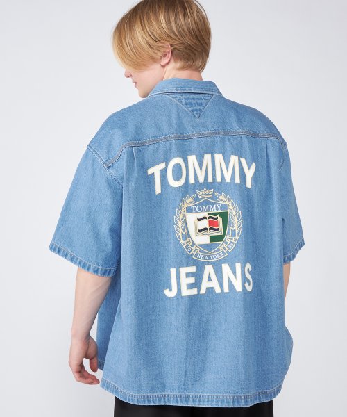 TOMMY JEANS(トミージーンズ)/TJM SS DENIM OVERSHIRT TJ LUXE/img02