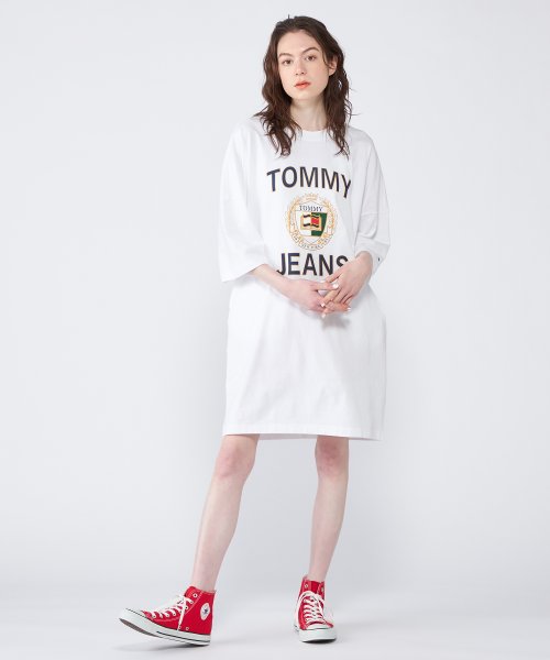 TOMMY JEANS(トミージーンズ)/オーバーサイズリュクスTシャツワンピース/img01