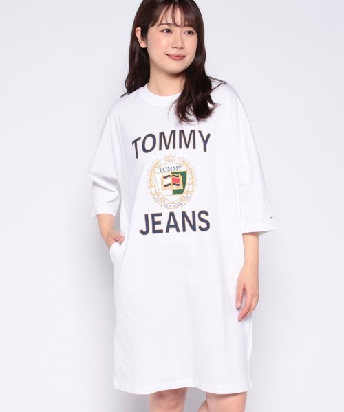 TOMMY JEANS(トミージーンズ)/オーバーサイズリュクスTシャツワンピース/img10