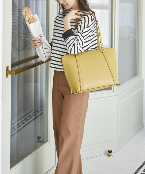 [オンライン&一部店舗限定] バイカラースプリットレザートートバッグ オンライン&一部店舗限定