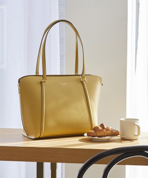 [オンライン&一部店舗限定] バイカラースプリットレザートートバッグ オンライン&一部店舗限定