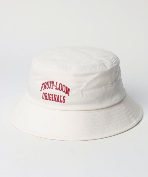 FRUIT OF THE LOOM(フルーツオブザルーム)/FRUIT OF THE LOOM － EMBROIDERY BUCKET HAT type B/img12