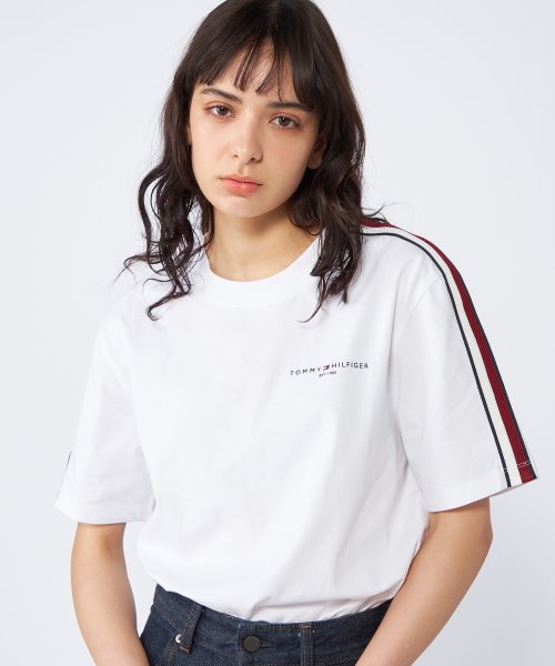 GLOBAL STRIPE PREP TEE