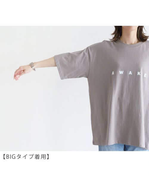 reca(レカ)/選べる2サイズ＊ロゴプリントオーバーサイズTシャツ(R23132－k)/img47