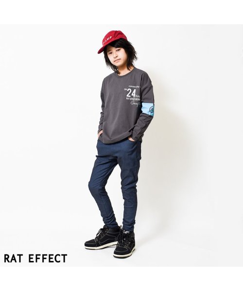 RAT EFFECT(ラット エフェクト)/ストレッチスリムストレートパンツ/img01