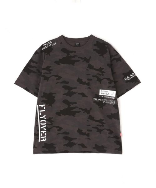 AVIREX(AVIREX)/FLYOVER SHORT SLEEVE T－SHIRT / フライオーバー 半袖 Tシャツ /img03