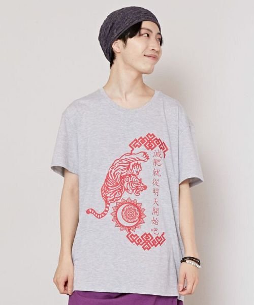 CAYHANE(チャイハネ)/【チャイハネ】レボユーメンズTシャツ CAA－3112/img27