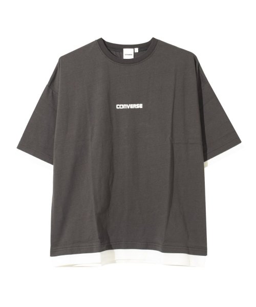 RAT EFFECT(ラット エフェクト)/CONVERSE別注レイヤード風ビッグTシャツ/img11