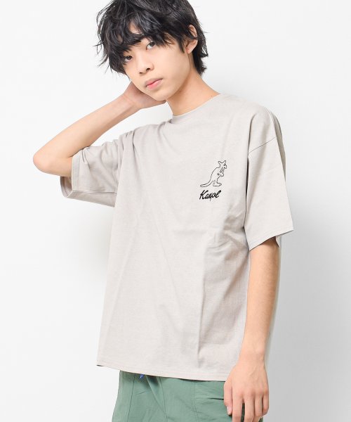 RAT EFFECT(ラット エフェクト)/KANGOL別注刺繍ワークビッグTシャツ/img03