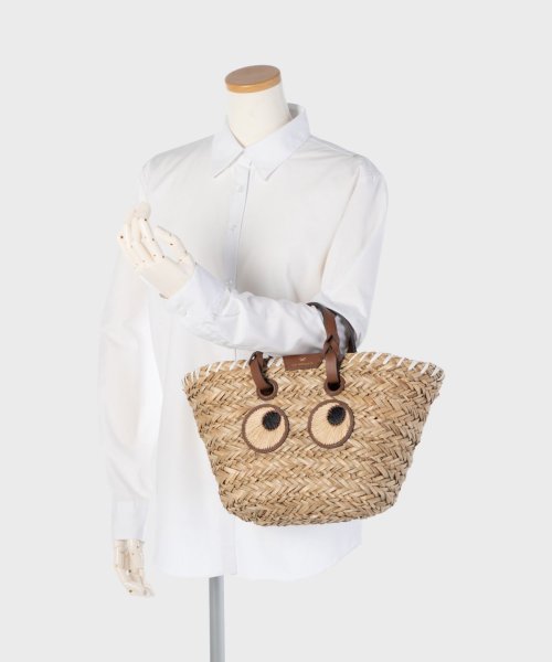 ANYA HINDMARCH(アニヤハインドマーチ)/アニヤ ハインドマーチ  ANYA HINDMARCH 5050925155120 ハンドバッグ Small Paper Eyes Basket レディース バ/img01