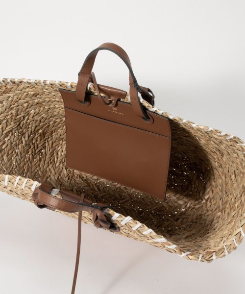 ANYA HINDMARCH(アニヤハインドマーチ)/アニヤ ハインドマーチ  ANYA HINDMARCH 5050925155113 ハンドバッグ Large Paper Eyes Basket レディース バ/img09