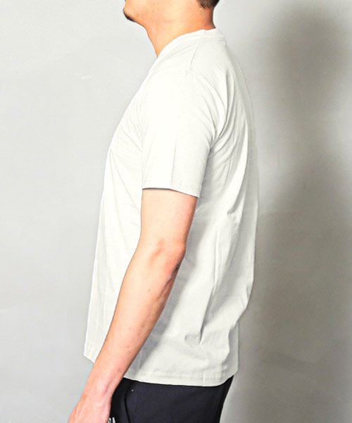 LUXSTYLE(ラグスタイル)/ADMIX(アドミックス)2枚セットVネックTシャツ/Tシャツ メンズ 半袖 Vネック ポケットTシャツ 2点セット 無地 ロゴ/img02