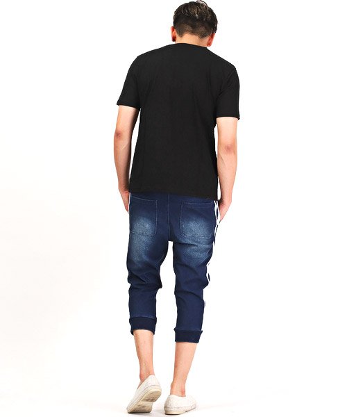 LUXSTYLE(ラグスタイル)/ADMIX(アドミックス)2枚セットVネックTシャツ/Tシャツ メンズ 半袖 Vネック ポケットTシャツ 2点セット 無地 ロゴ/img07