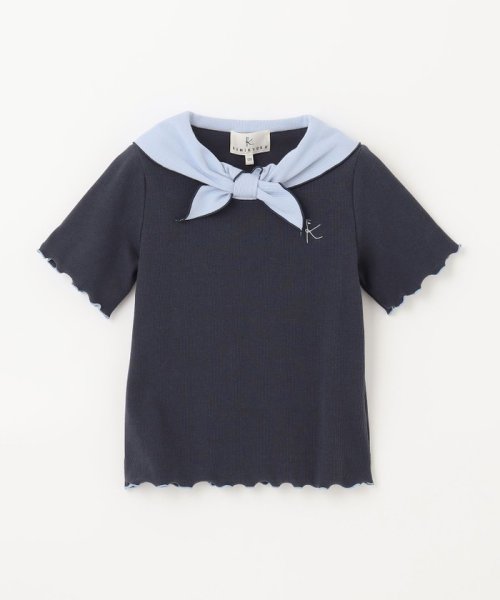 KUMIKYOKU KIDS(組曲KIDS)/【110－140cm】セーラースカーフ Tシャツ/img08