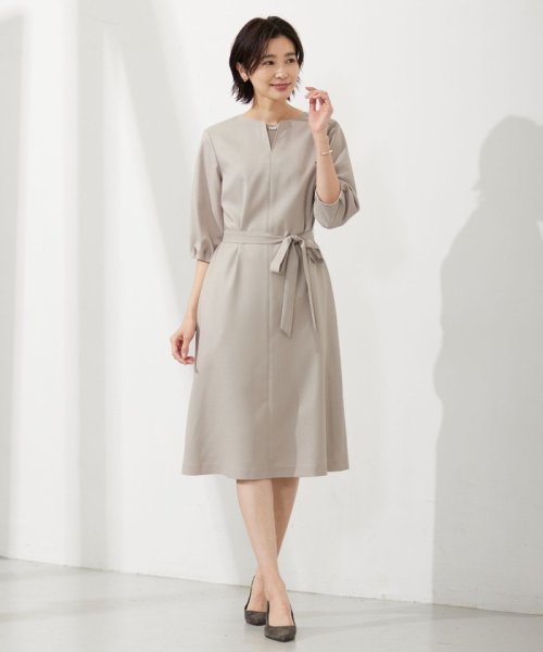 J.PRESS LADIES(J．プレス　レディス)/【セットアップ対応・洗える・UVケア・速乾】 OXIJEWELストレッチ ワンピース/img05